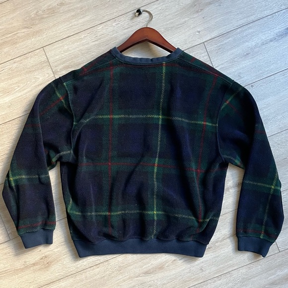 90’s Polo Sport Plaid Fleece - Picture 3 of 6